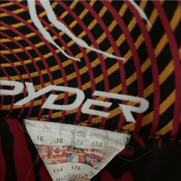 SPYDER 2 in 1 JACKET VEST WINTER SKI SNOWBOARD unisex coat parka warm - Picture 12 of 14